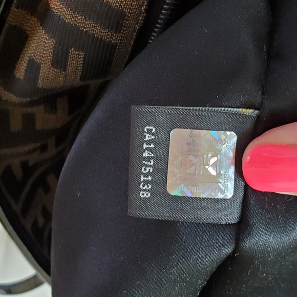 Fendi Zucca Quilted Handbag - Picture 8 of 14